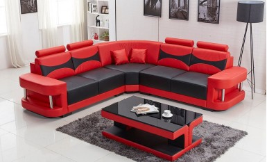 Andrepont - Leather Sofa Lounge Set